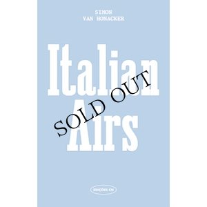 画像1: Simon Van Honacker "Italian Airs" [Cassette]