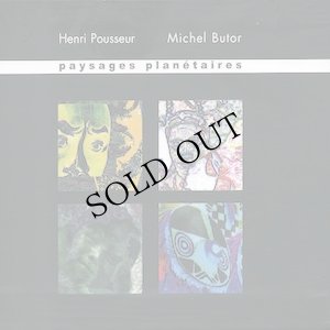 画像1: Henri Pousseur - Michel Butor "Paysages Planetaires" [3CD + 60-page booklet - Box]