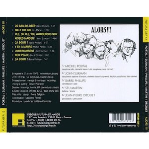 画像2: Michel Portal "Alors !​!​!" [CD]