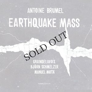 画像1: Graindelavoix, Bjorn Schmelzer, Manuel Mota "Antoine Brumel: Earthquake Mass" [CD + Booklet]