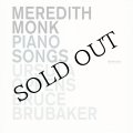 Meredith Monk "Piano Songs" [CD]