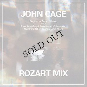 画像1: John Cage / Aaron Dilloway "Rozart Mix" [LP + 12 page booklet] 