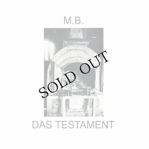 画像1: M.B. "Das Testament" [CD]