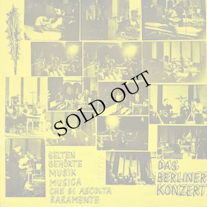 画像1: Selten Gehorte Musik "Das Berliner Konzert" [2CD]