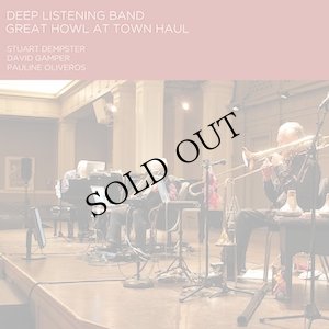 画像1: Deep Listening Band "Great Howl At Town Haul" [CD]