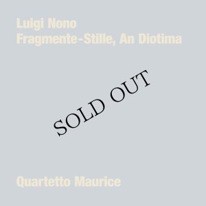 画像1: Luigi Nono "Fragmente - Stille, An Diotima" [LP + Book]