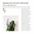 Morgan Evans-Weiler "Correspondences" [CD]