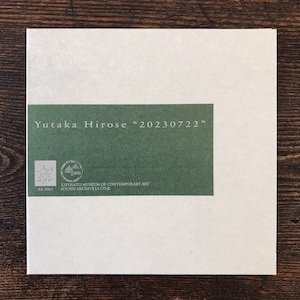 画像1: Yutaka Hirose “20230722“ [CD-R]