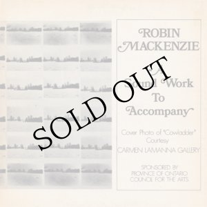 画像: Robin MacKenzie "A Sound Work To Accompany" [CD-R]