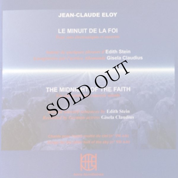 画像1: Jean-Claude Eloy "Le Minuit de la Foi - The Midnight of the Faith" [2 × CD]