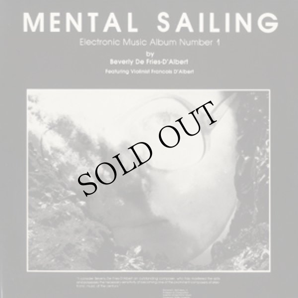 画像1: Beverly De Fries-D'Albert "Mental Sailing" [CD-R]