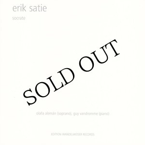 画像: Erik Satie "Socrate" [CD]