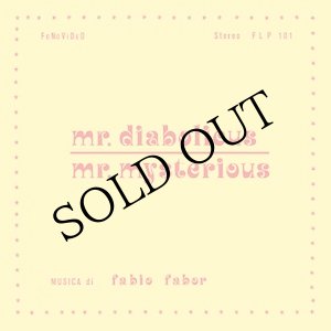 画像: Fabio Fabor "Mr. Diabolicus - Mr. Mysterious" [CD]