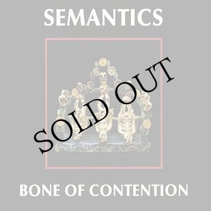 画像: Semantics "Bone Of Contention" [CD]