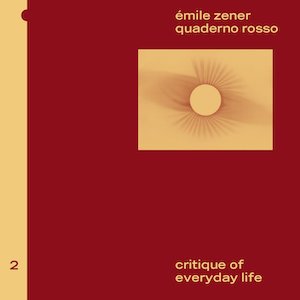 画像: Emile Zener "Quaderno Rosso" [CD]