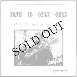 画像: Harry Taussig "Fate Is Only Once" [LP]