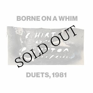 画像: Paul Lytton & Erhard Hirt "Borne on a Whim - Duets, 1981" [CD]