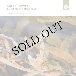 画像: Karen Power "…we return to ground…" [2CD]