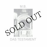 画像: M.B. "Das Testament" [CD]