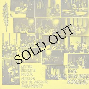 画像: Selten Gehorte Musik "Das Berliner Konzert" [2CD]