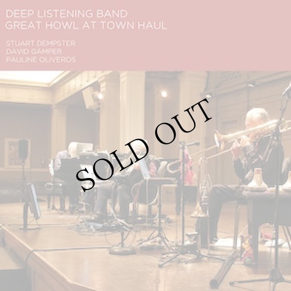 画像1: Deep Listening Band "Great Howl At Town Haul" [CD]