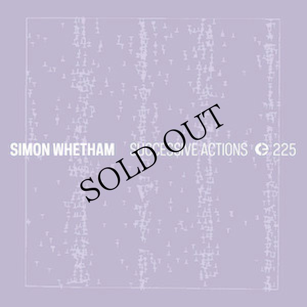 画像1: Simon Whetham "Successive Actions" [CD]