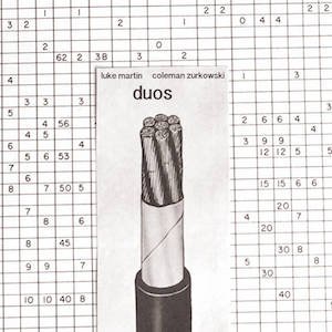 画像: Luke Martin & Coleman Zurkowski "Duos" [CD]