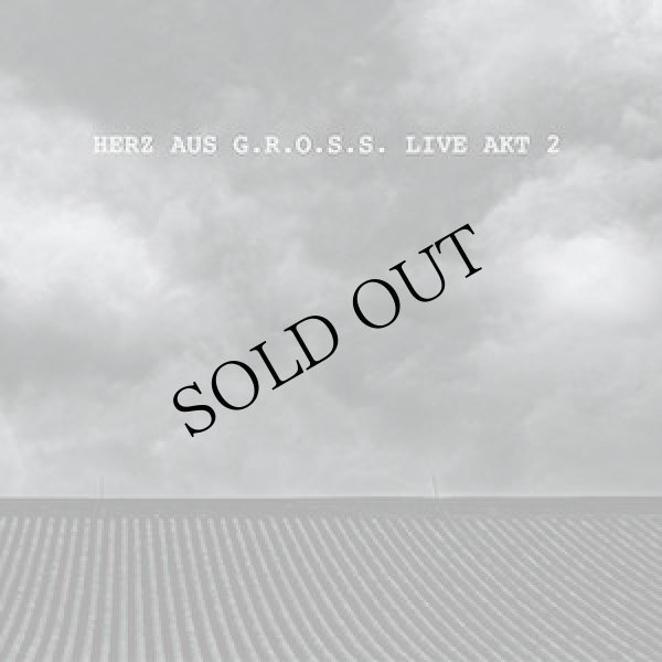 画像1: V.A "HERZ AUS G​.​R​.​O​.​S​.​S. LIVE AKT 2" [2CD]