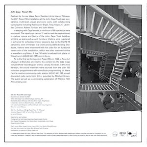 画像2: John Cage / Aaron Dilloway "Rozart Mix" [LP + 12 page booklet] 