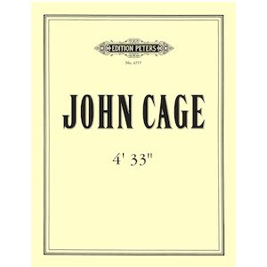 画像1: John Cage "4'33" [Score]